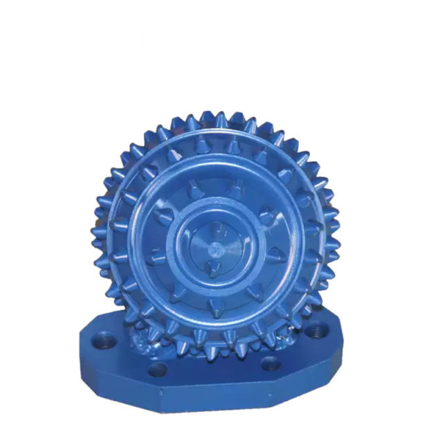 Interchangeable Roller Drill Bits with Flange for Rotary Rock Drilling Buckets or Shield Machines