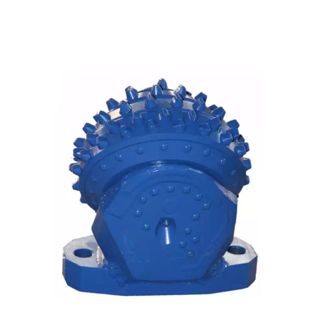 Interchangeable Roller Drill Bits with Flange for Rotary Rock Drilling Buckets or Shield Machines