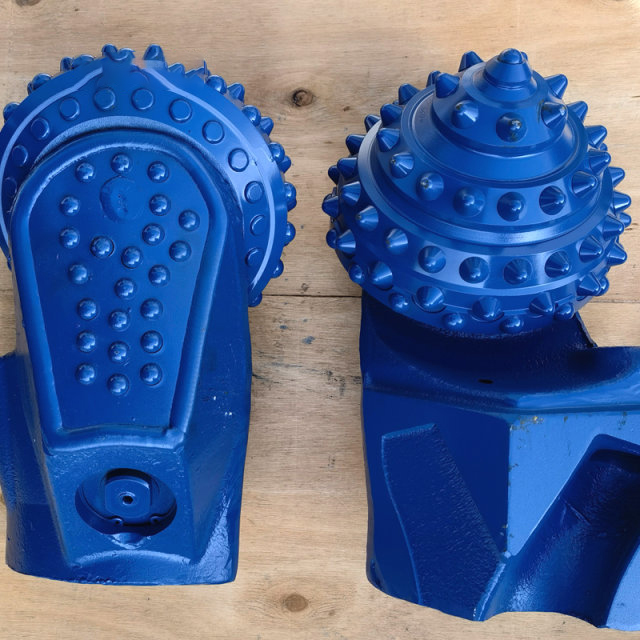 12 1/4 IADC637G Three-hole Hard Rock Drill Bits for HDD Rock Reamer, Rock Reamer