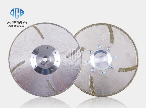 70-hole Flange Electroplated Diamond Side Spoke Saws JCB618