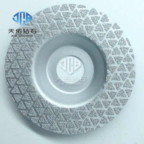 Brazed Triangular Star Grinding Disc JCB206