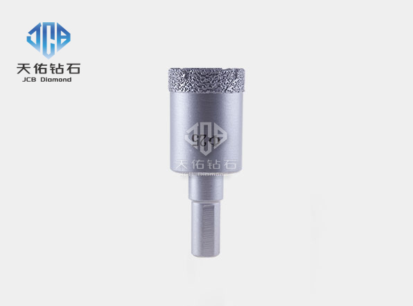 Brazed Round Shank Drill Bit