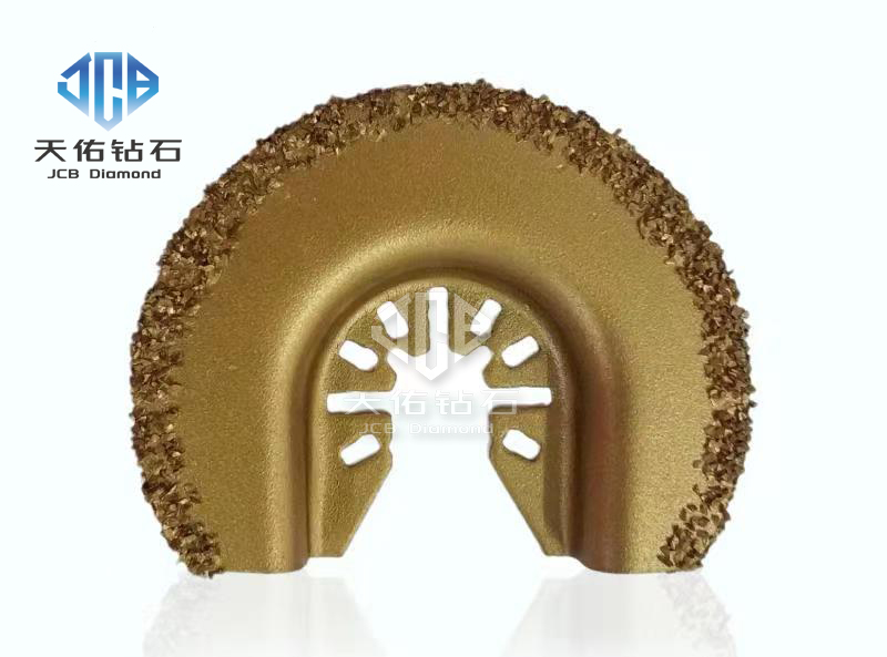 Alloy Crushed Triangular Grinding Disc for Oscillating Multi Tool