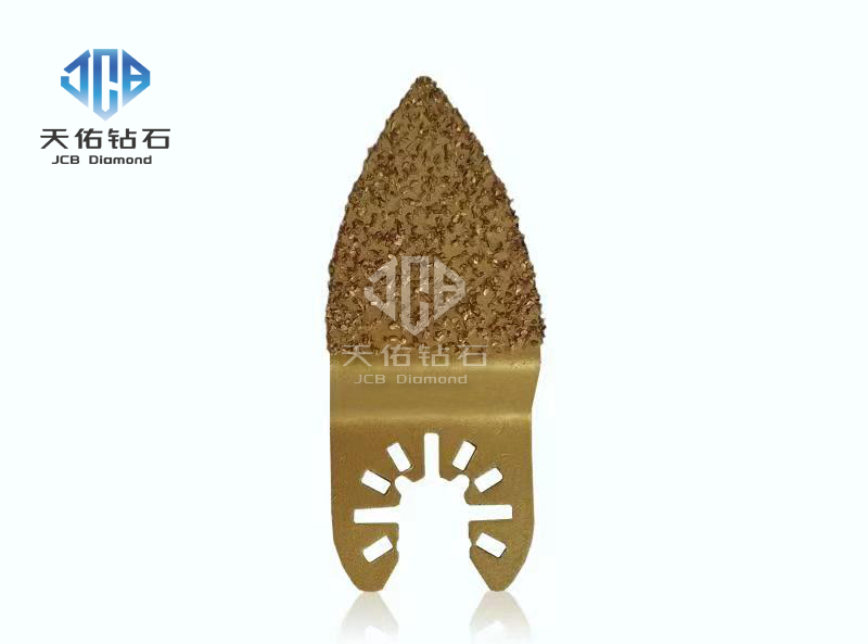 Alloy Crushed Triangular Grinding Disc for Oscillating Multi Tool