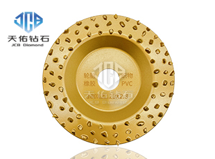 Brazed Alloy Crushed Surface Cup Grinding Wheel