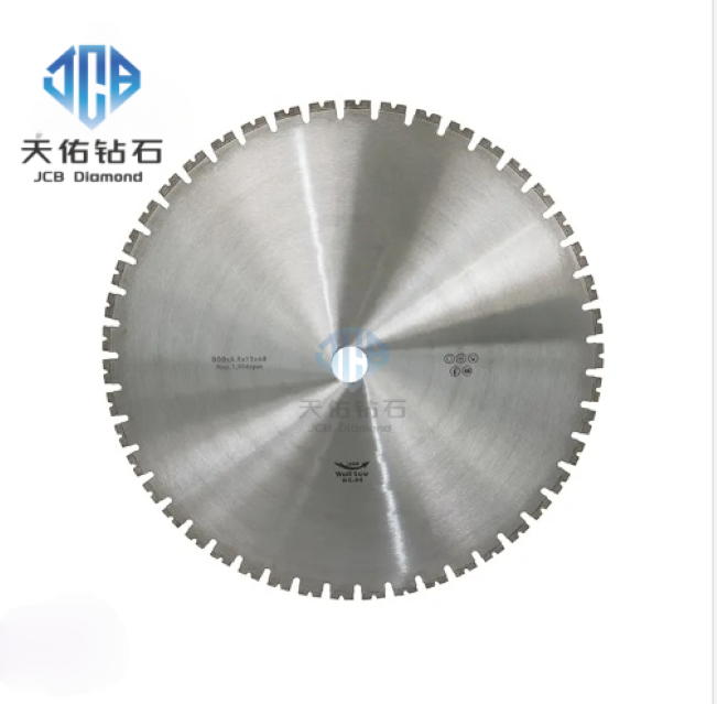 High Effective Easy Operation Diamond Wall Saw Blade for Cutting Reinforced Concrete