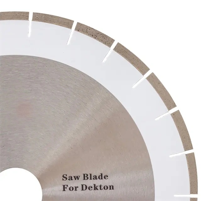 Artificial stone cutting saw blade