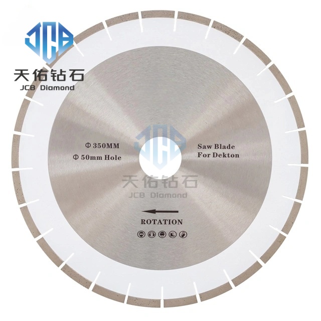 Artificial stone cutting saw blade