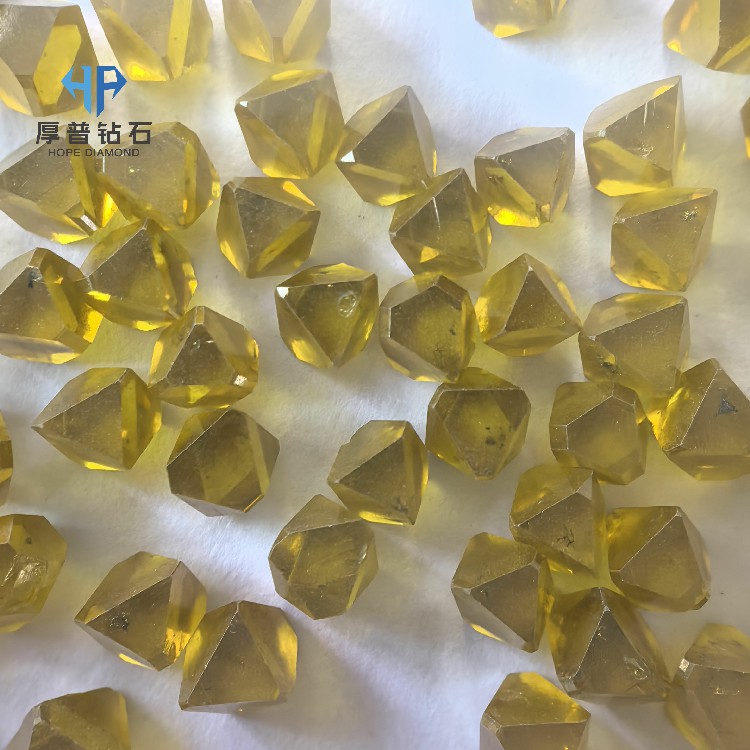 Large Particle Single Crystal Diamond Hexahedron 2.8mm Abrasive Grain Hope HLD80 for Dressing Tools