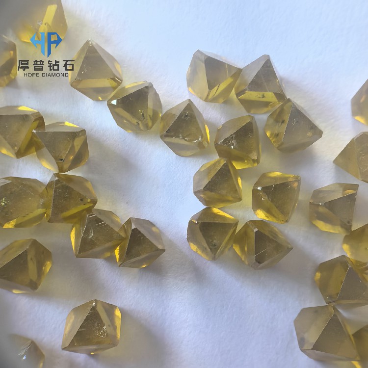 Large Particle Single Crystal Diamond Hexahedron 2.8mm Abrasive Grain Hope HLD80 for Dressing Tools