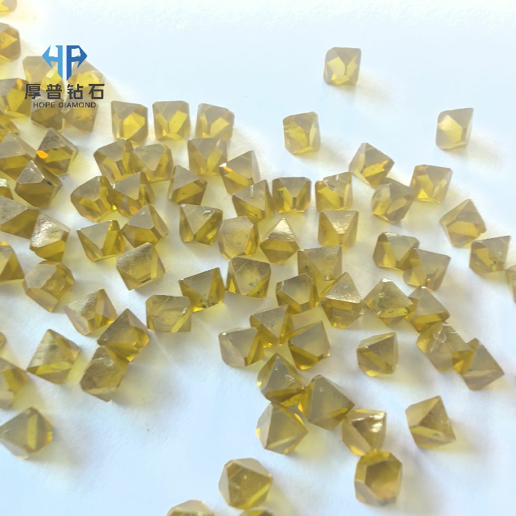 Large Particle Single Crystal Diamond Hexahedron 2.8mm Abrasive Grain Hope HLD80 for Dressing Tools