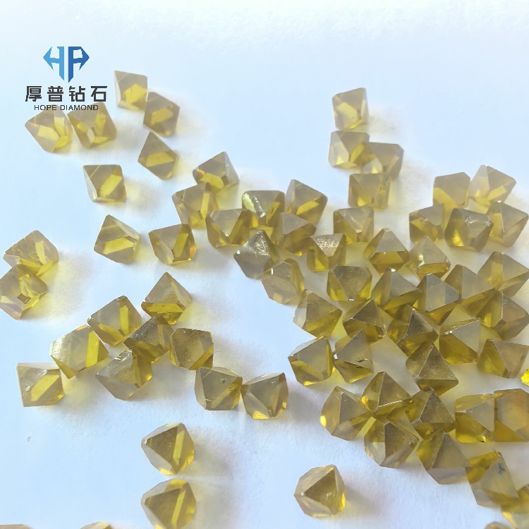 Large Particle Single Crystal Diamond Hexahedron 2.8mm Abrasive Grain Hope HLD80 for Dressing Tools