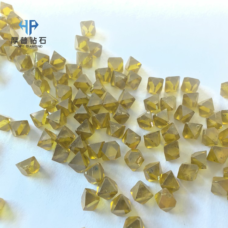 Large Particle Single Crystal Diamond Hexahedron 2.8mm Abrasive Grain Hope HLD80 for Dressing Tools