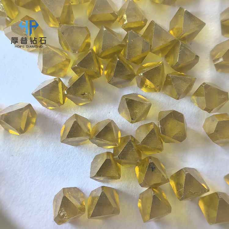 Large Particle Single Crystal Diamond Hexahedron 2.8mm Abrasive Grain Hope HLD80 for Dressing Tools