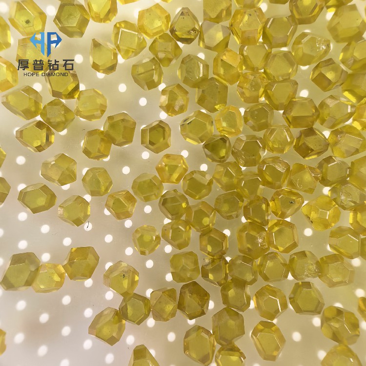 Industrial Large Size Single Crystal Diamond-Hope HLD80 Hexahedron 1.8mm Abrasive Grain-For Cutting Heat Sink Diamond Dressing