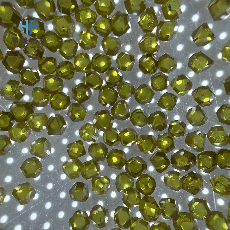 Industrial Large Size Single Crystal Diamond-Hope HLD80 Hexahedron 1.8mm Abrasive Grain-For Cutting Heat Sink Diamond Dressing