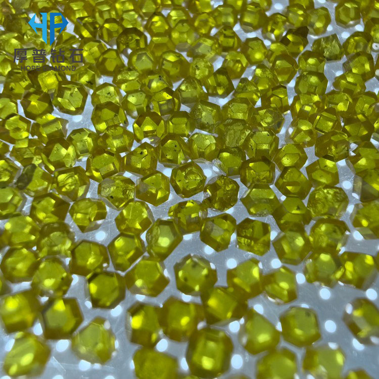 Large Single Crystal Diamond HLD80 2.0mm for Manufacturing Single Point Diamond and Diamond Roller Dresser