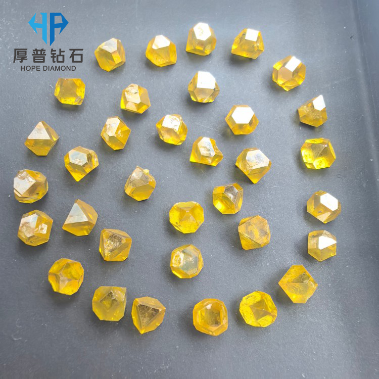 Large Single Crystal Diamond HLD80 4.0mm for Manufacturing Single Point Diamond and Diamond Roller Dresser