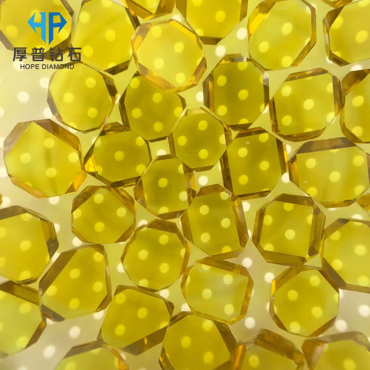 Precision Single Crystal Diamond Plates 3.5x3.5x1.0mm for Grinding Dressing and Machining