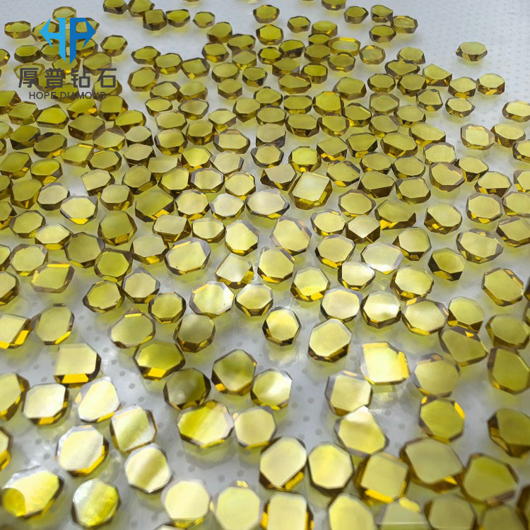 Industrial Single Crystal Diamond Plate 3.5x3.5x1.0mm for Tool Manufacturing
