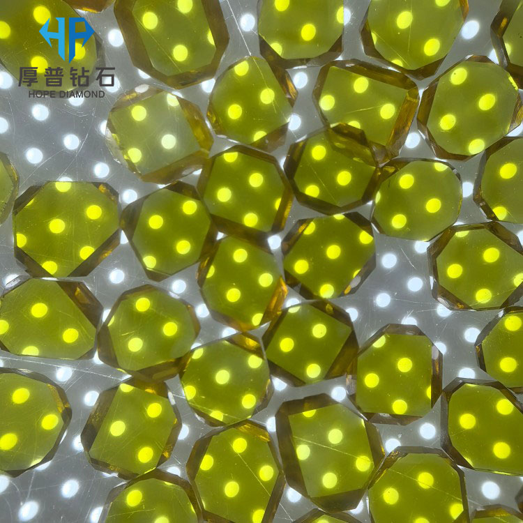 Industrial Single Crystal Diamond Plate 3.5x3.5x1.0mm for Tool Manufacturing