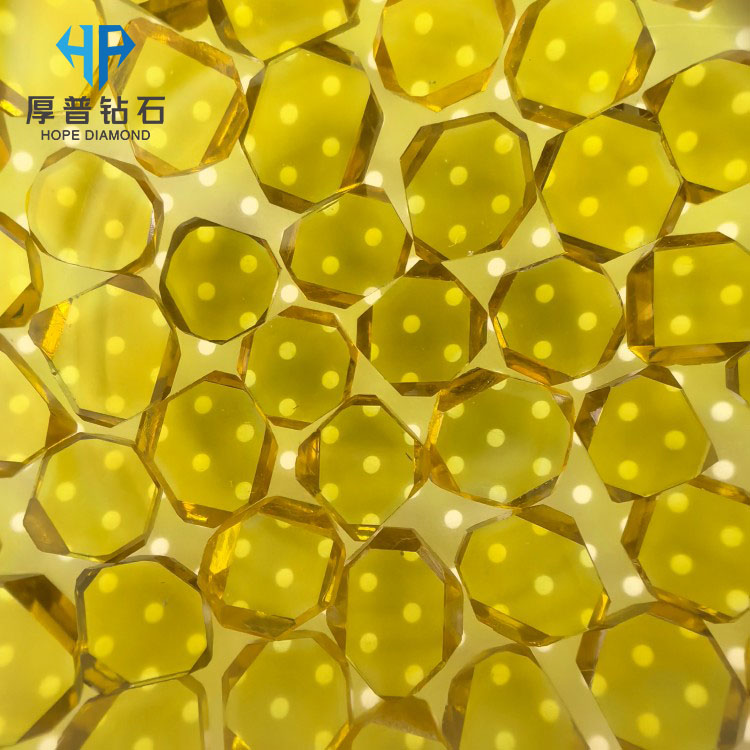 Industrial Single Crystal Diamond Plate 3.5x3.5x1.0mm for Tool Manufacturing