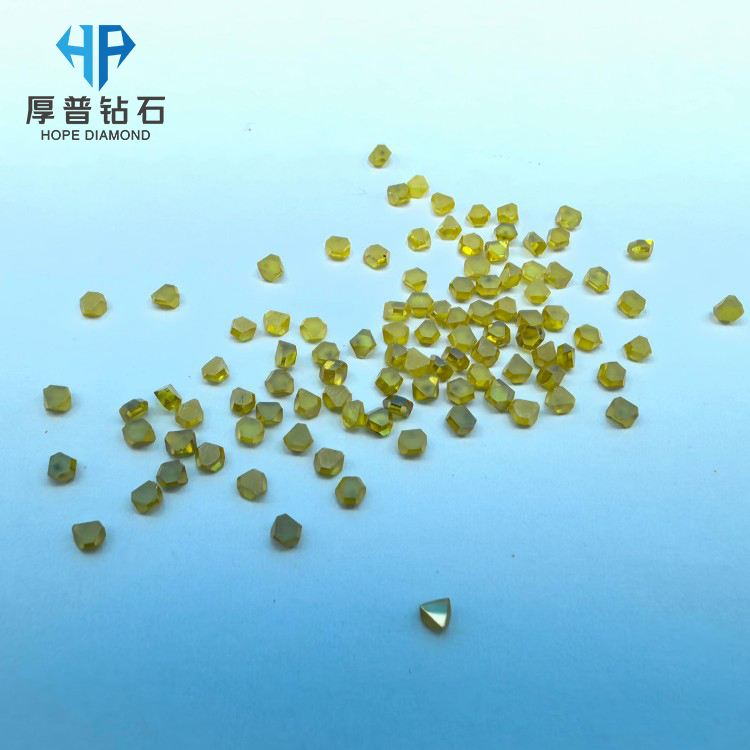 Diamond Wire Drawing Die Thickness 1.2mm HPHT MCD 111-orientation Synthetic Diamond for Wire Drawing