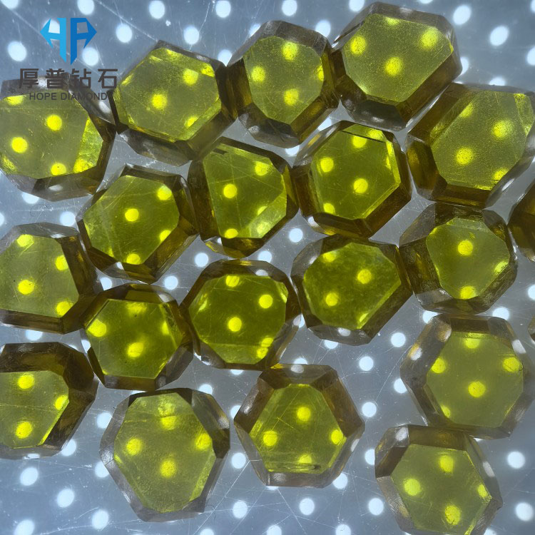 Diamond Wire Drawing Die Core 3*3*2mm Thickness 2.0mm HPHT MCD 111-orientation Synthetic Diamond for Wire Drawing