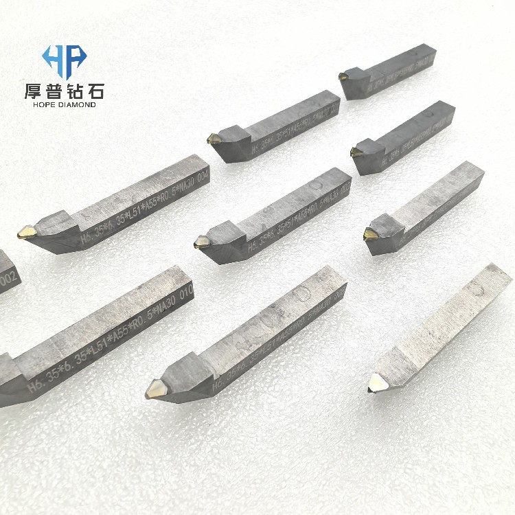 H6.35*6.35*51*A55*R0.5*NA30 Hope Single Crystal Diamond Tools Ultra-Precision Machining for Mirror Surface Finish