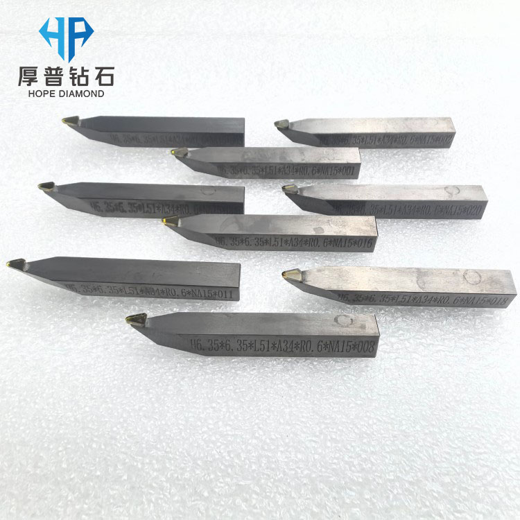 H6.35*6.35*L51*A34*R0.6*NA15 Hope Ultra Precision Diamond Tools Processing Optical Lenses ZnSe Ge Si Material Made to Print