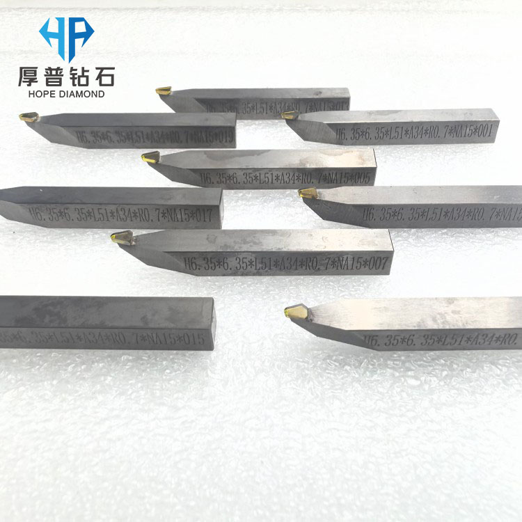 H6.35*6.35*L51*A34*R0.6*NA15 Hope Ultra Precision Diamond Tools Processing Optical Lenses ZnSe Ge Si Material Made to Print