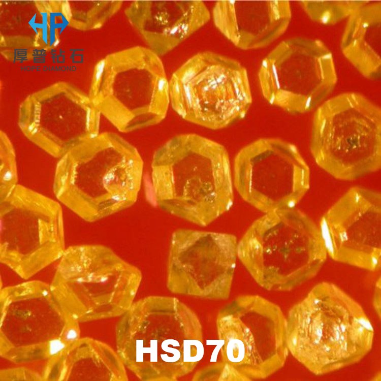 High-Hardness Diamond Single Crystal Industrial Synthetic Diamond Yellow Industrial Diamond Abrasives for Sale