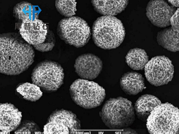 For Lapping Slurry and Pad Application Sapphire SiC Optical Glass Processing Agglomerated Diamond Powder