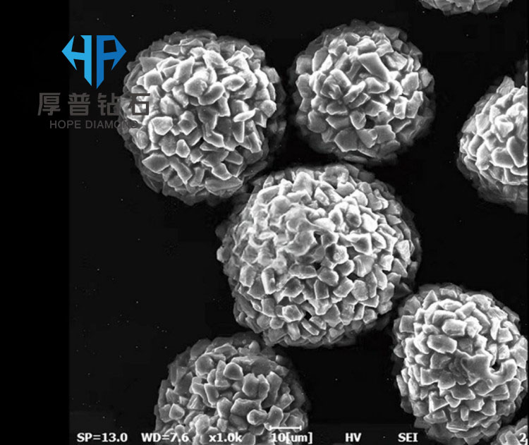 For Lapping Slurry and Pad Application Sapphire SiC Optical Glass Processing Agglomerated Diamond Powder
