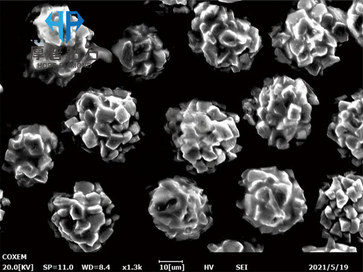 For Lapping Slurry and Pad Application Sapphire SiC Optical Glass Processing Agglomerated Diamond Powder
