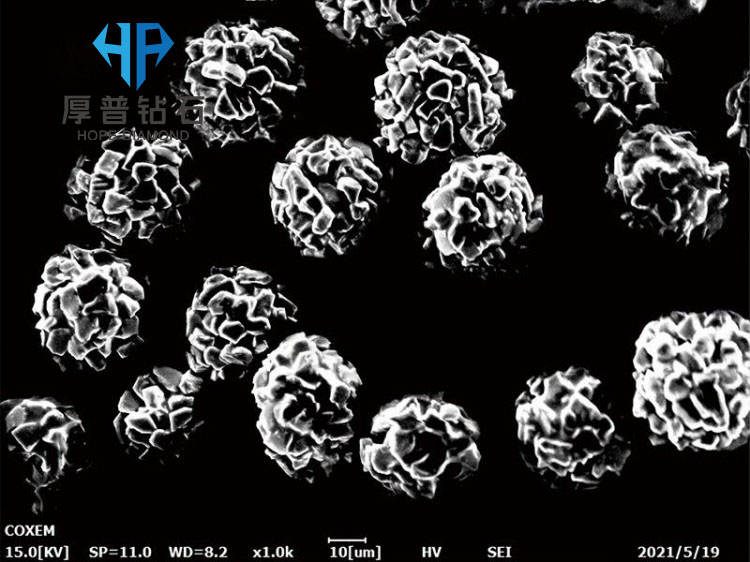 For Lapping Slurry and Pad Application Sapphire SiC Optical Glass Processing Agglomerated Diamond Powder