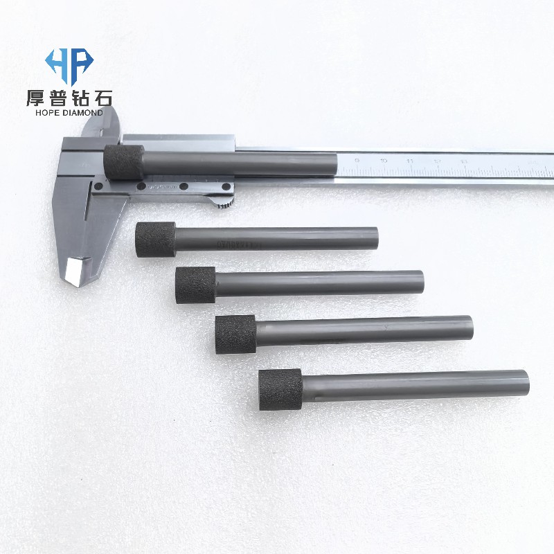 Custom Vitrified Bond CBN Grinding Head Mounted Point for Hardened Steel Aerospace Precision Parts ID Grinding OEM ODM Factory