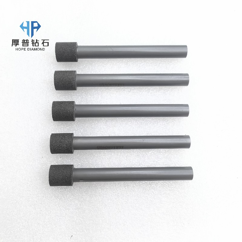 Custom Vitrified Bond CBN Grinding Head Mounted Point for Hardened Steel Aerospace Precision Parts ID Grinding OEM ODM Factory