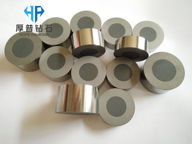 Polycrystalline Diamond Dies Blank PCD Diamond Wire Drawing Die Core with Tungsten Carbide Support for PCD Wire Drawing Die