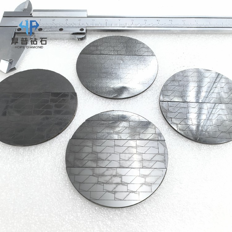 Polycrystalline Diamond Composite Disc for Aluminum & Composite Cutting High Wear Resistance PCD Blank