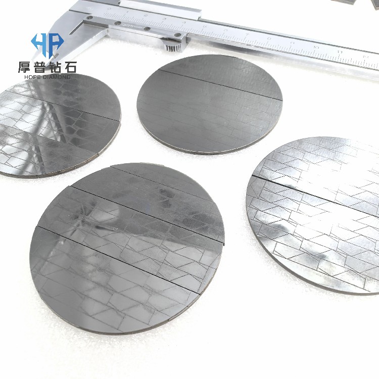 Polycrystalline Diamond Composite Disc for Aluminum & Composite Cutting High Wear Resistance PCD Blank