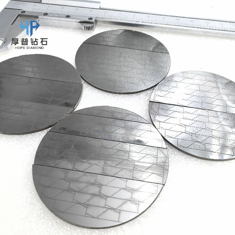 Polycrystalline Diamond Composite Disc for Aluminum & Composite Cutting High Wear Resistance PCD Blank
