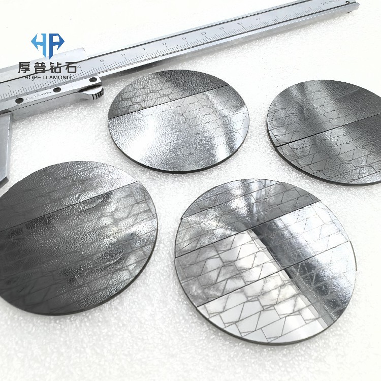 Polycrystalline Diamond Composite Disc for Aluminum & Composite Cutting High Wear Resistance PCD Blank