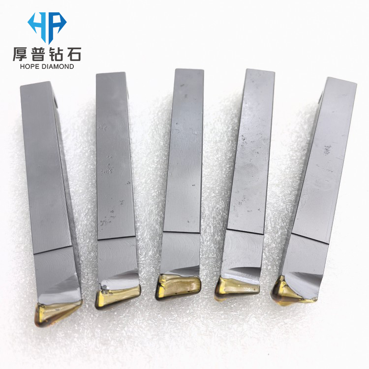 B010 CMX850 PCD Diamond Roll Notching Insert Cutting Aluminum Cnc Carbide Tools Turning Insert for High Hardness Steel