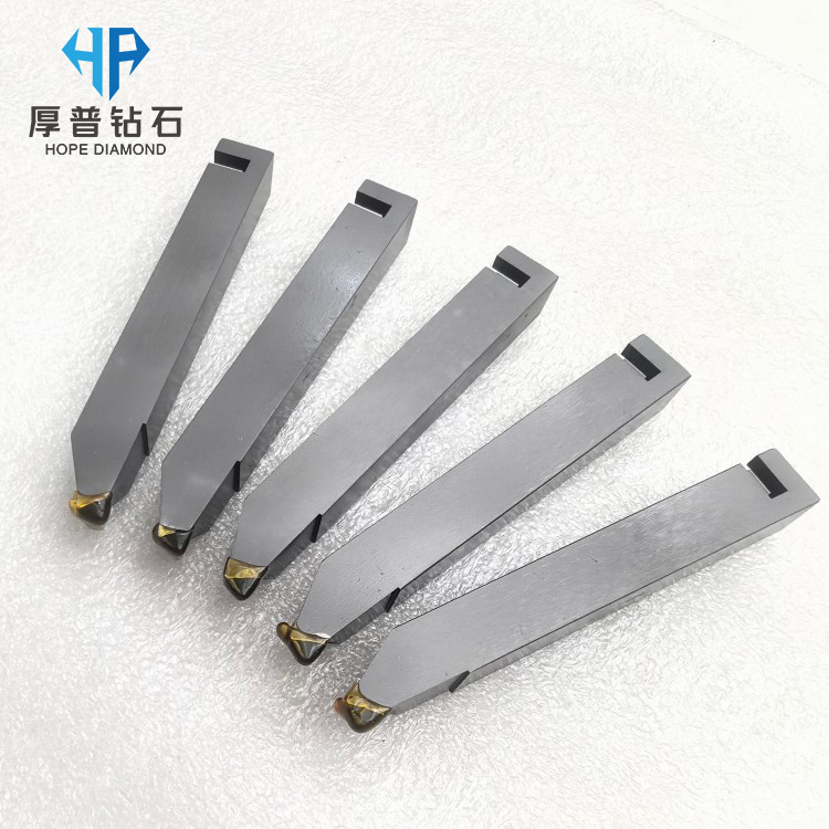 B010 CMX850 PCD Diamond Roll Notching Insert Cutting Aluminum Cnc Carbide Tools Turning Insert for High Hardness Steel