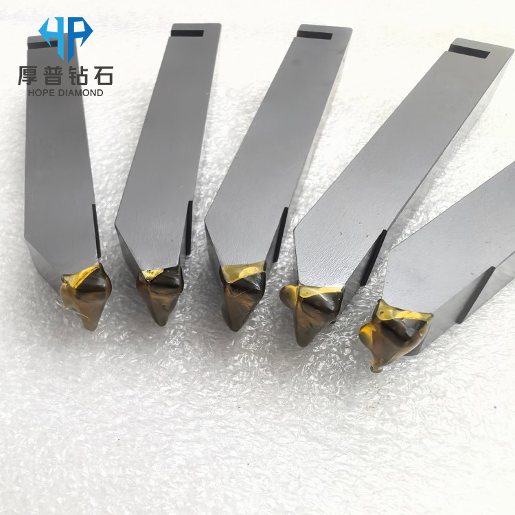 B010 CMX850 PCD Diamond Roll Notching Insert Cutting Aluminum Cnc Carbide Tools Turning Insert for High Hardness Steel
