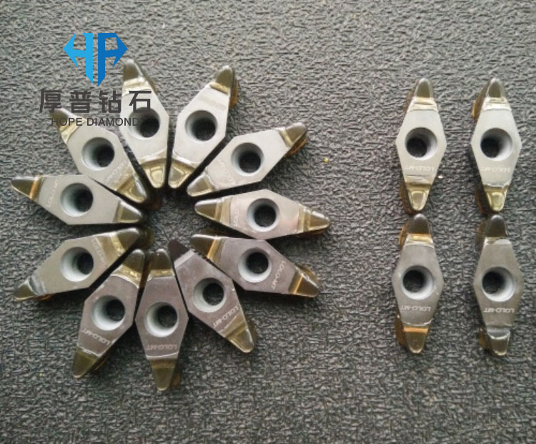 TCGW 090204 PCD Precision Cutting Tool Internal Turning Tool PCD Insert VCGT160412 VCGT160408 Hard Alloy OEM Shanghai