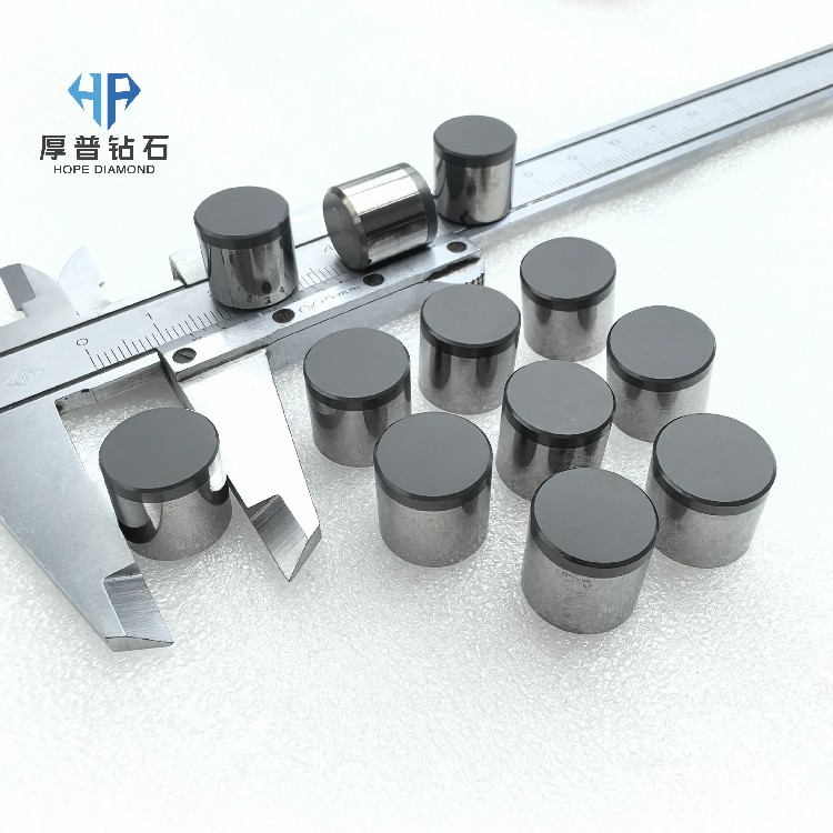 Hope PDC 1313 13.00*13.20mm Polycrystalline Diamond Composite Cutting for PDC Drill Bit for Oil and Gas Well Drilling