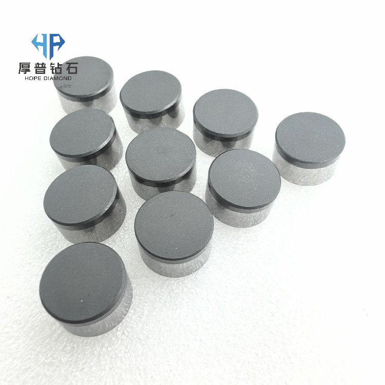 Oil Well Polycrystalline Diamond Compound Cutting PDC 13.00*8.00mm Suitable for PDC Drill Bits and PDC Reamers Oil Well Drilling