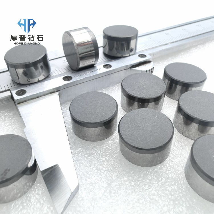Oil Well Polycrystalline Diamond Compound Cutting PDC 13.00*8.00mm Suitable for PDC Drill Bits and PDC Reamers Oil Well Drilling